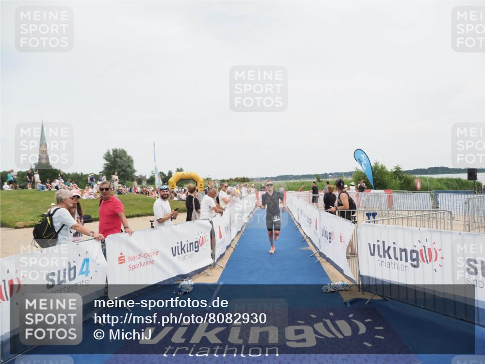 22.06.2025 - Viking Triathlon MichiJ http://msf.ph/oto/8082930 22.06.2025 14:33:48 Ziel 152, 189 meine-sportfotos.de