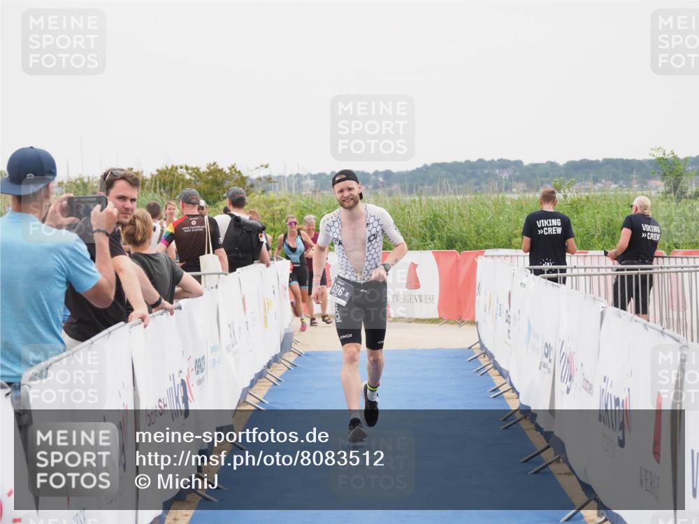 22.06.2025 - Viking Triathlon MichiJ http://msf.ph/oto/8083512 22.06.2025 16:10:22 Ziel 290, 396, 605 meine-sportfotos.de