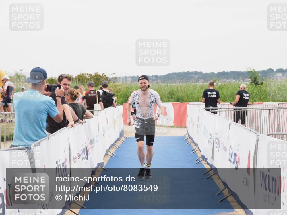 22.06.2025 - Viking Triathlon MichiJ http://msf.ph/oto/8083549 22.06.2025 16:10:22 Ziel 290, 396, 605 meine-sportfotos.de