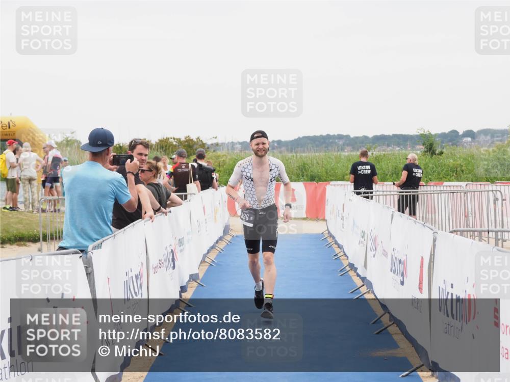 22.06.2025 - Viking Triathlon MichiJ http://msf.ph/oto/8083582 22.06.2025 16:10:23 Ziel 290, 396, 605 meine-sportfotos.de