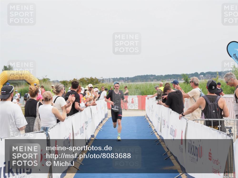 22.06.2025 - Viking Triathlon MichiJ http://msf.ph/oto/8083688 22.06.2025 14:41:38 Ziel 87 meine-sportfotos.de