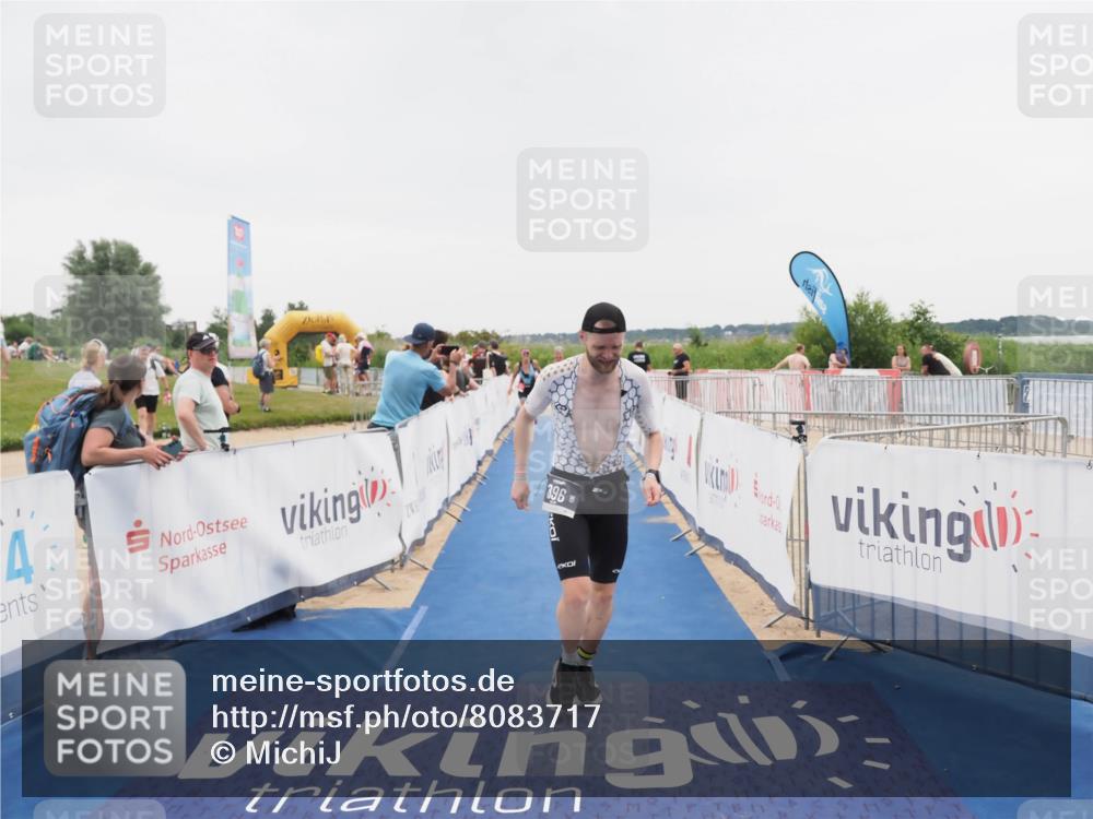 22.06.2025 - Viking Triathlon MichiJ http://msf.ph/oto/8083717 22.06.2025 16:10:25 Ziel 290, 396, 605 meine-sportfotos.de