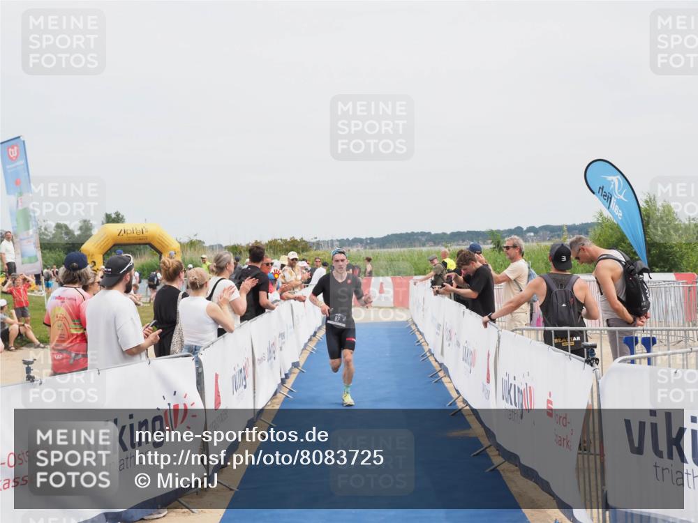 22.06.2025 - Viking Triathlon MichiJ http://msf.ph/oto/8083725 22.06.2025 14:41:39 Ziel 87 meine-sportfotos.de