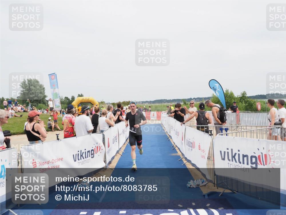 22.06.2025 - Viking Triathlon MichiJ http://msf.ph/oto/8083785 22.06.2025 14:41:40 Ziel 87 meine-sportfotos.de