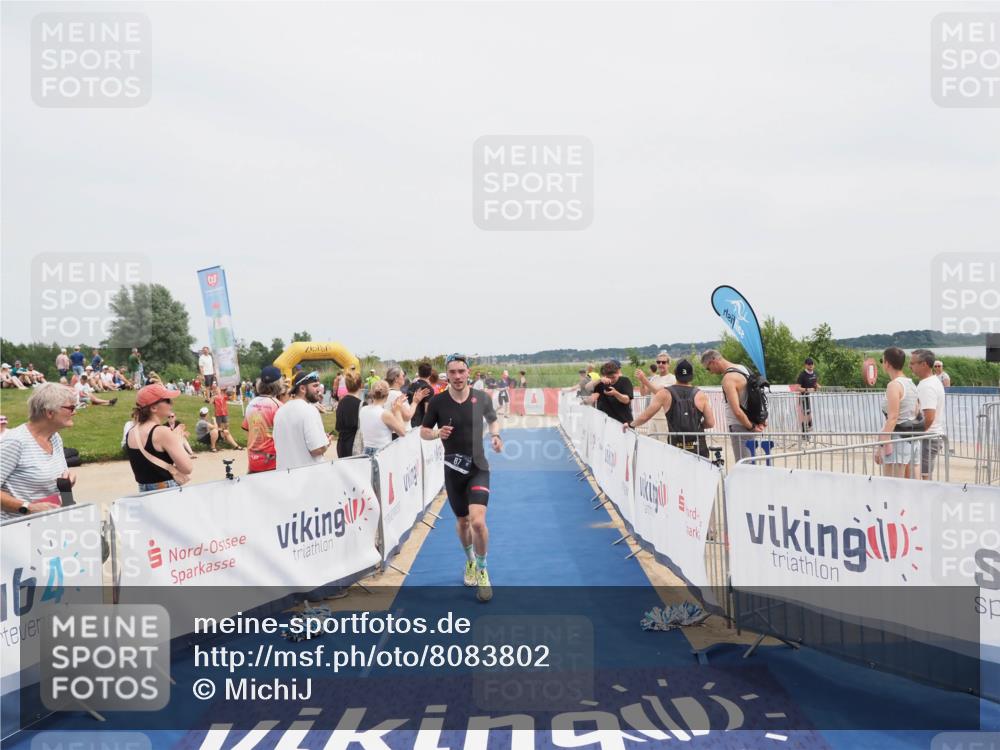 22.06.2025 - Viking Triathlon MichiJ http://msf.ph/oto/8083802 22.06.2025 14:41:40 Ziel 87 meine-sportfotos.de