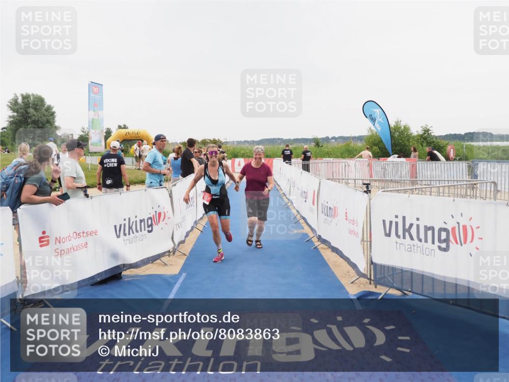 22.06.2025 - Viking Triathlon MichiJ http://msf.ph/oto/8083863 22.06.2025 16:10:28 Ziel 290, 396, 605 meine-sportfotos.de