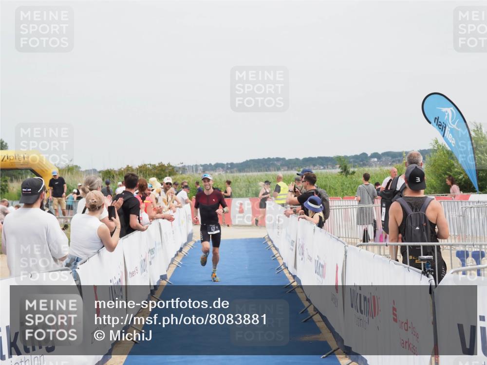 22.06.2025 - Viking Triathlon MichiJ http://msf.ph/oto/8083881 22.06.2025 14:41:56 Ziel 527 meine-sportfotos.de