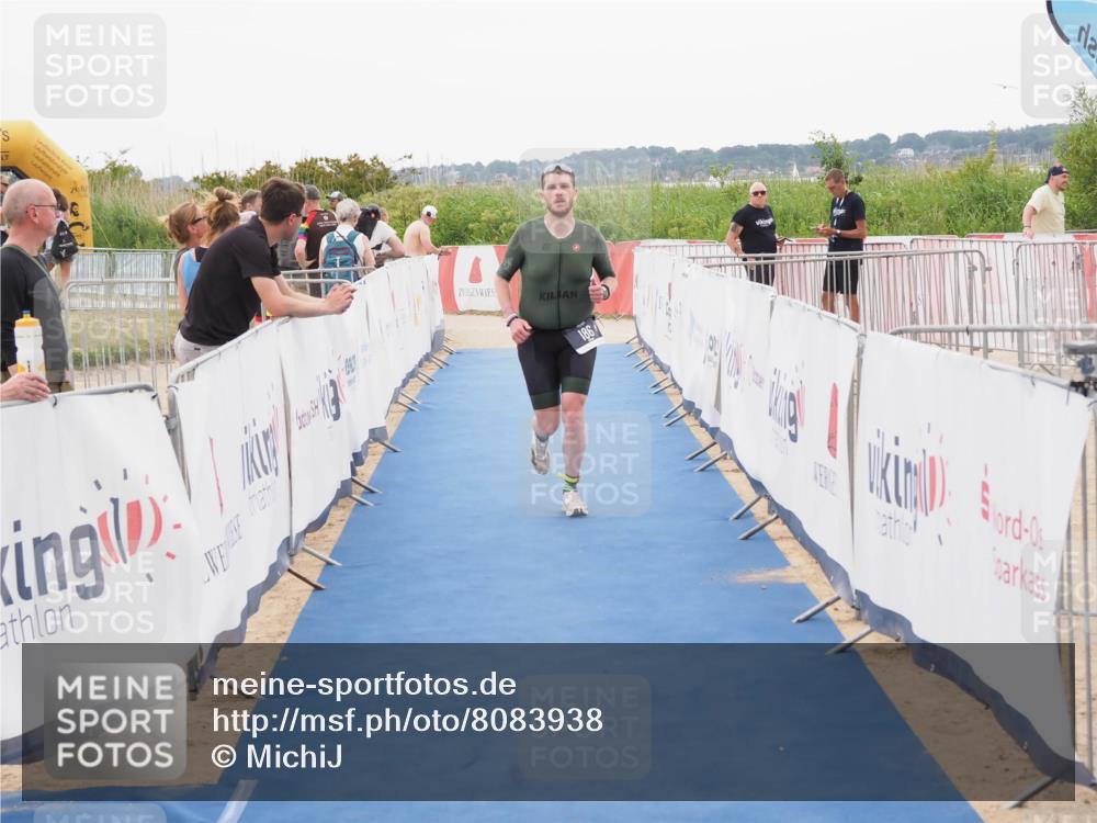 22.06.2025 - Viking Triathlon MichiJ http://msf.ph/oto/8083938 22.06.2025 16:18:32 Ziel 186 meine-sportfotos.de