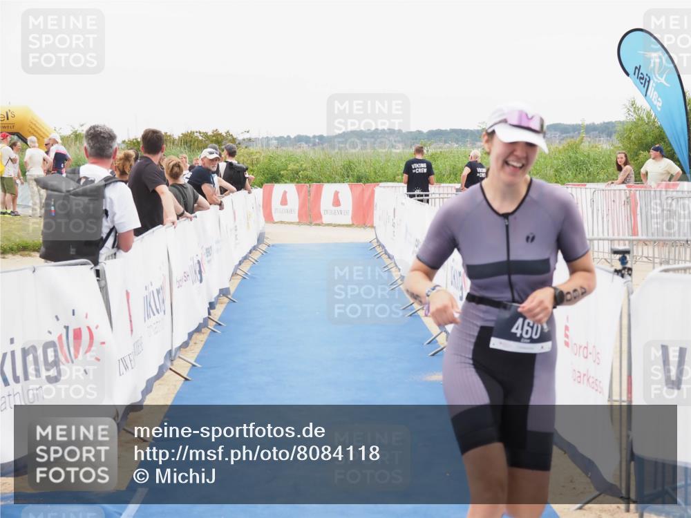22.06.2025 - Viking Triathlon MichiJ http://msf.ph/oto/8084118 22.06.2025 16:11:03 Ziel 460 meine-sportfotos.de