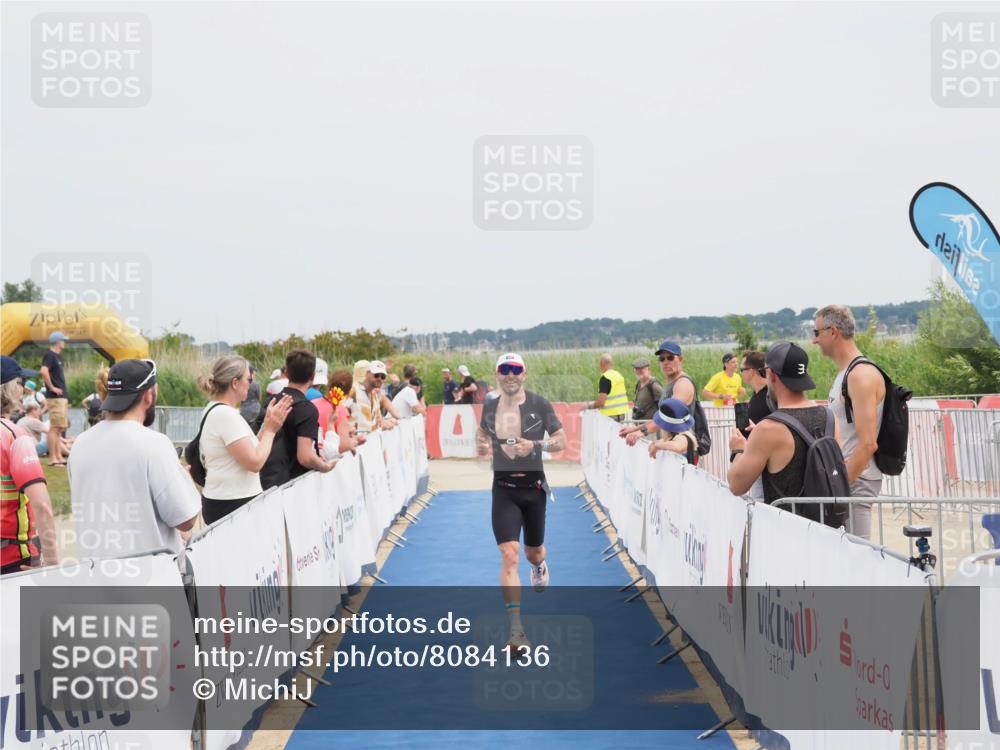 22.06.2025 - Viking Triathlon MichiJ http://msf.ph/oto/8084136 22.06.2025 14:42:08 Ziel 125 meine-sportfotos.de