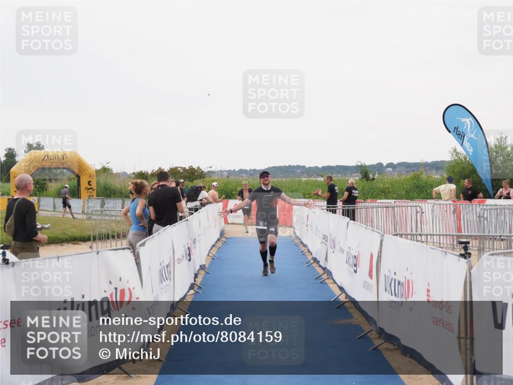 22.06.2025 - Viking Triathlon MichiJ http://msf.ph/oto/8084159 22.06.2025 16:19:39 Ziel 191 meine-sportfotos.de