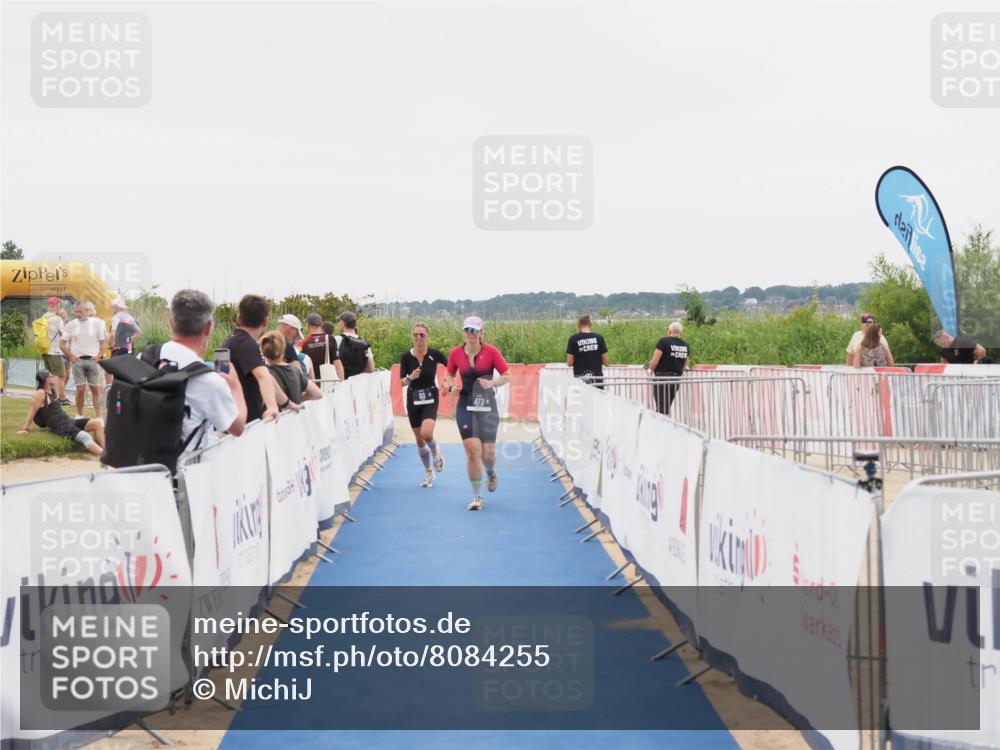 22.06.2025 - Viking Triathlon MichiJ http://msf.ph/oto/8084255 22.06.2025 16:11:33 Ziel 60, 473 meine-sportfotos.de