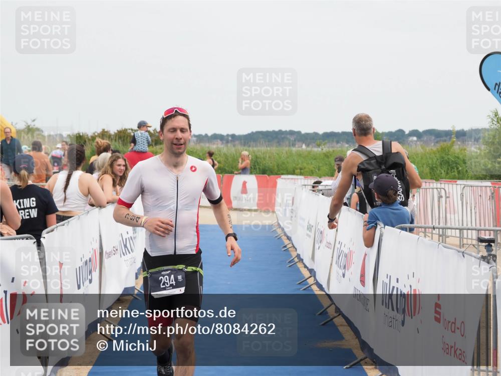 22.06.2025 - Viking Triathlon MichiJ http://msf.ph/oto/8084262 22.06.2025 14:49:53 Ziel 294 meine-sportfotos.de
