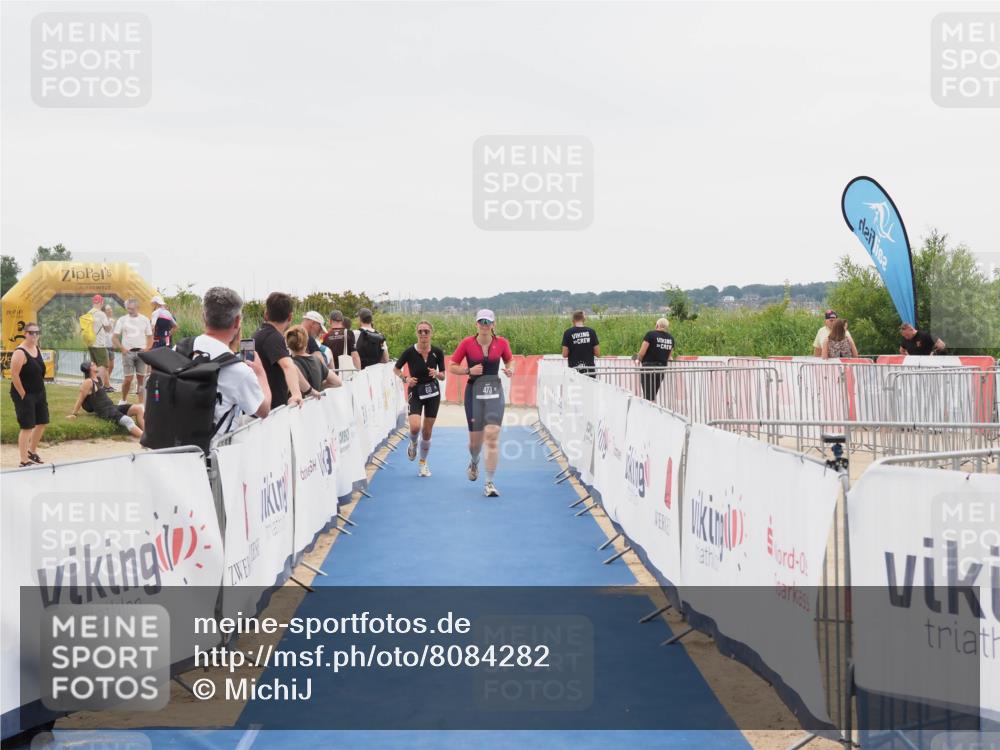 22.06.2025 - Viking Triathlon MichiJ http://msf.ph/oto/8084282 22.06.2025 16:11:34 Ziel 60, 473 meine-sportfotos.de
