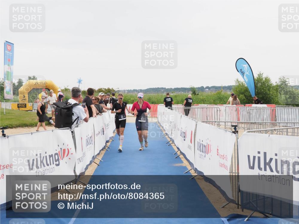 22.06.2025 - Viking Triathlon MichiJ http://msf.ph/oto/8084365 22.06.2025 16:11:35 Ziel 60, 473 meine-sportfotos.de