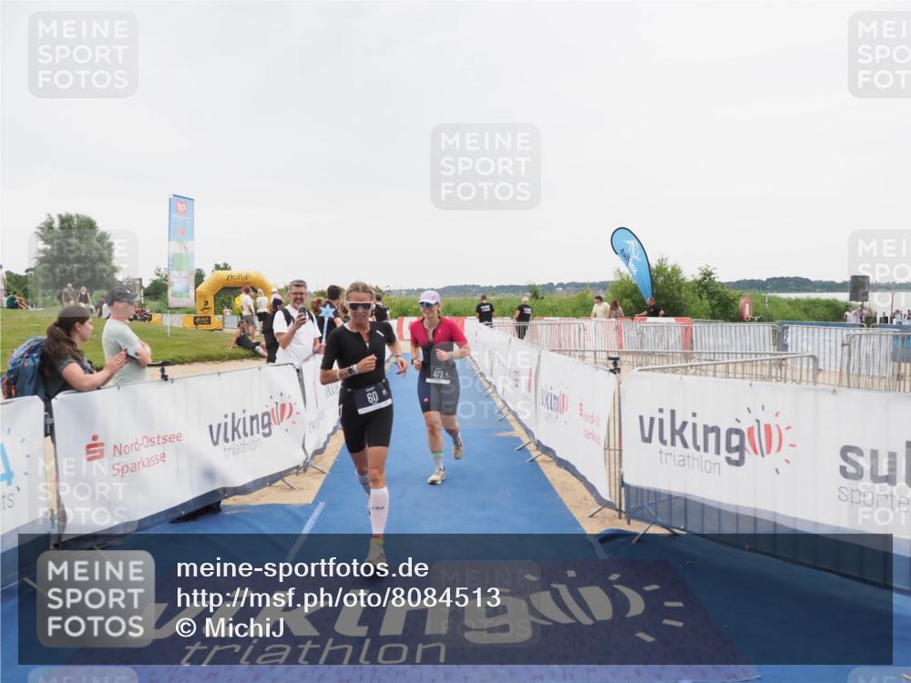 22.06.2025 - Viking Triathlon MichiJ http://msf.ph/oto/8084513 22.06.2025 16:11:37 Ziel 60, 473 meine-sportfotos.de