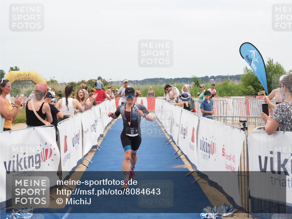 22.06.2025 - Viking Triathlon MichiJ http://msf.ph/oto/8084643 22.06.2025 14:51:17 Ziel 12, 407, 555 meine-sportfotos.de
