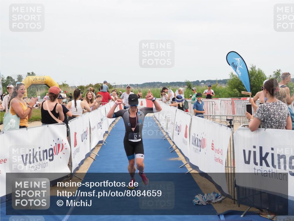 22.06.2025 - Viking Triathlon MichiJ http://msf.ph/oto/8084659 22.06.2025 14:51:18 Ziel 12, 555 meine-sportfotos.de