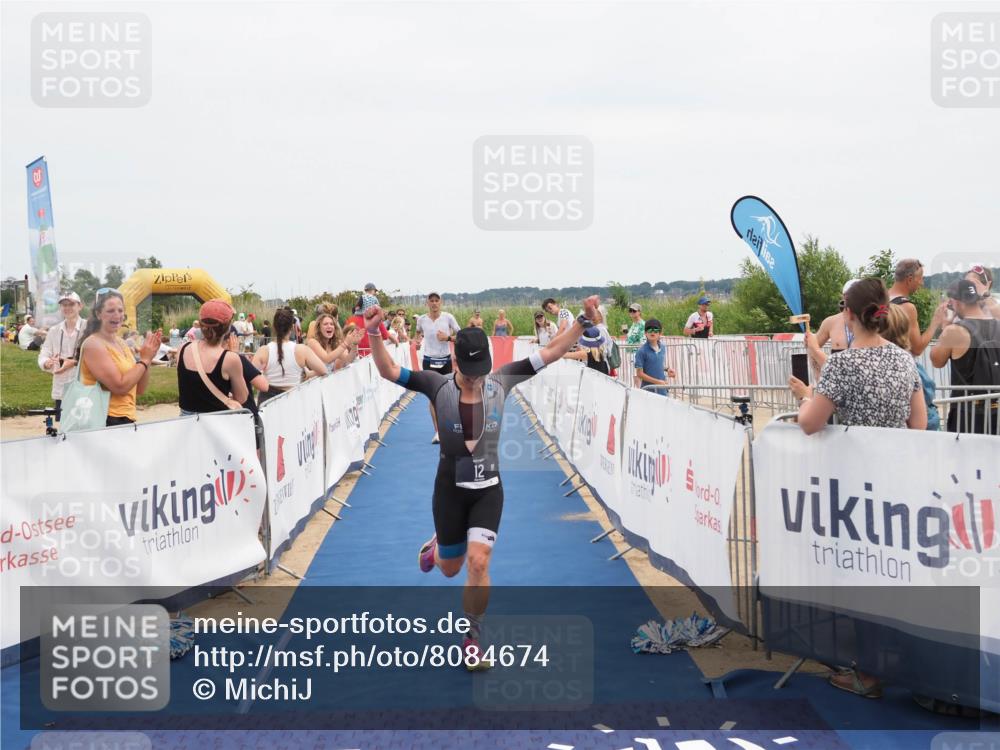 22.06.2025 - Viking Triathlon MichiJ http://msf.ph/oto/8084674 22.06.2025 14:51:18 Ziel 12, 555 meine-sportfotos.de