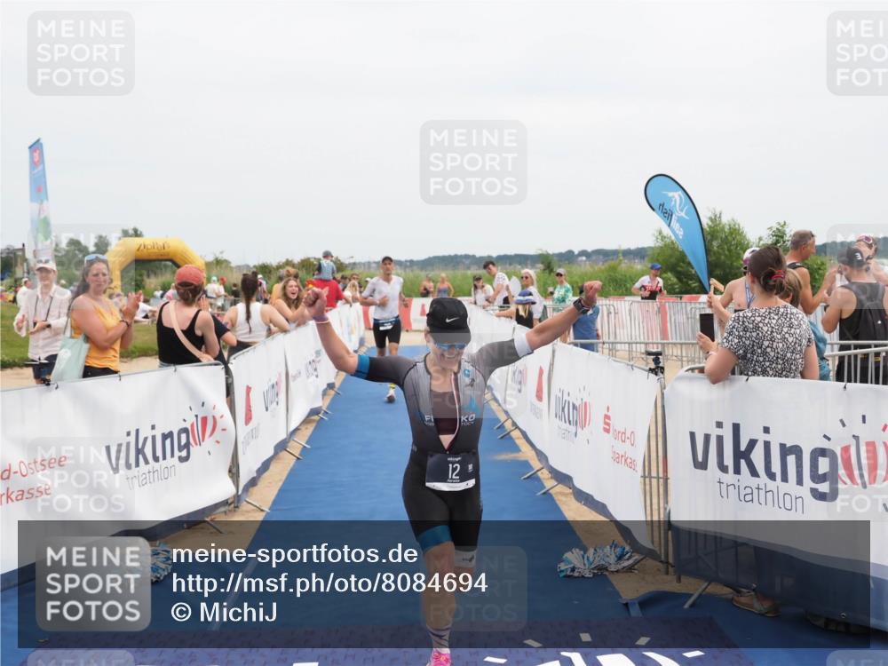 22.06.2025 - Viking Triathlon MichiJ http://msf.ph/oto/8084694 22.06.2025 14:51:18 Ziel 12, 555 meine-sportfotos.de
