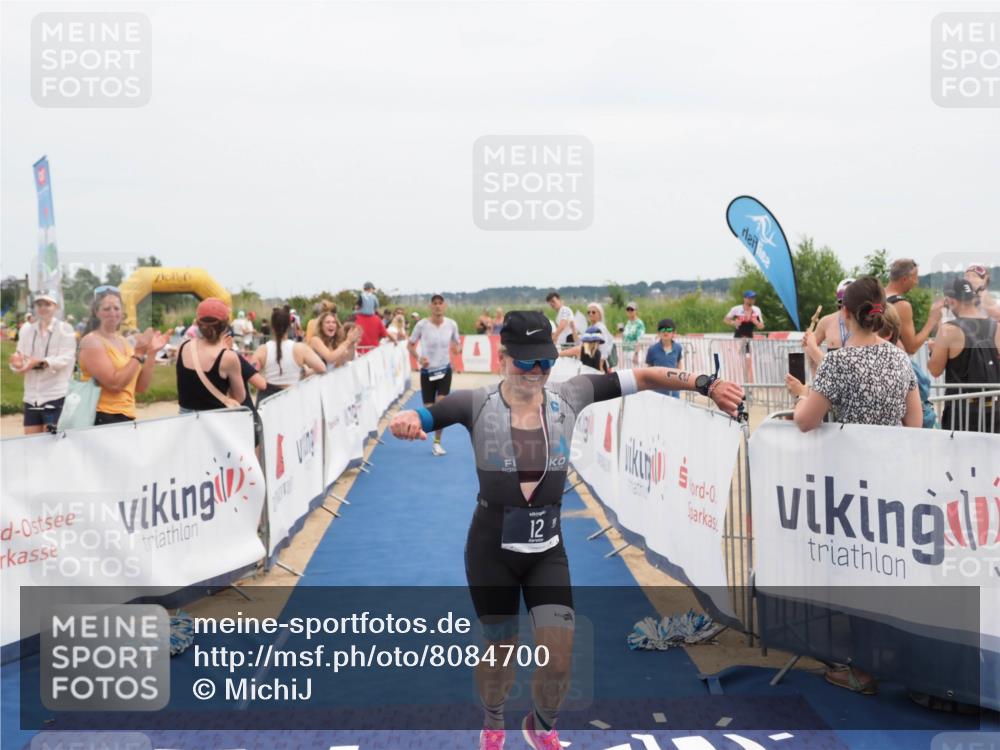 22.06.2025 - Viking Triathlon MichiJ http://msf.ph/oto/8084700 22.06.2025 14:51:18 Ziel 12, 555 meine-sportfotos.de
