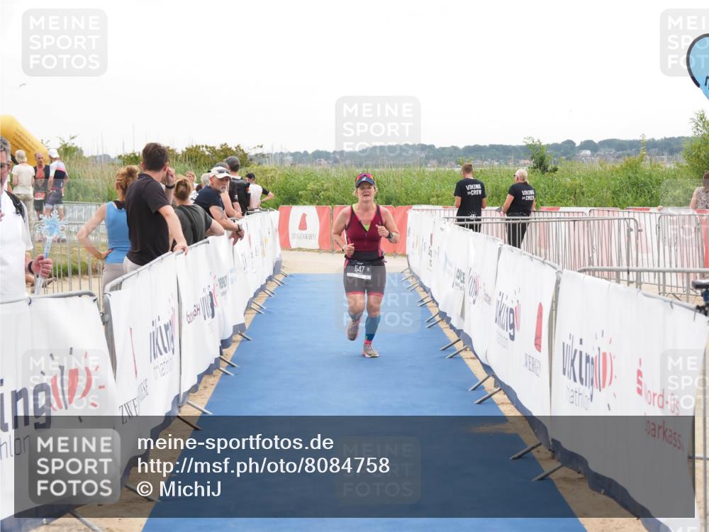 22.06.2025 - Viking Triathlon MichiJ http://msf.ph/oto/8084758 22.06.2025 16:11:47 Ziel 547 meine-sportfotos.de