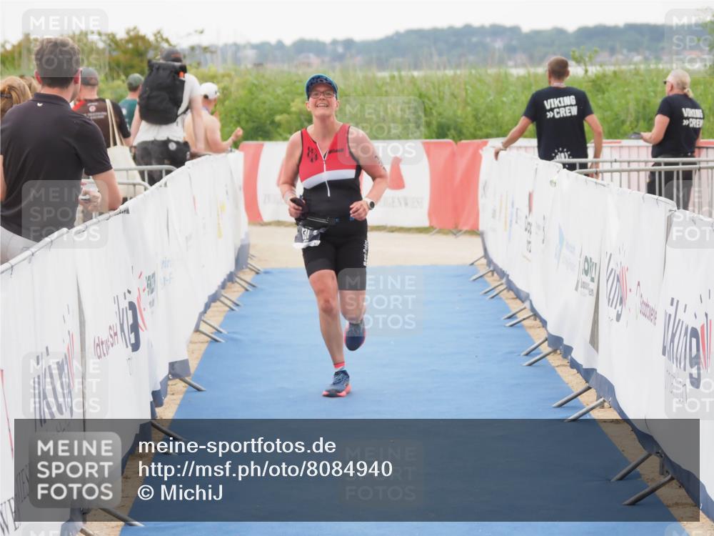 22.06.2025 - Viking Triathlon MichiJ http://msf.ph/oto/8084940 22.06.2025 16:20:23 Ziel 131 meine-sportfotos.de