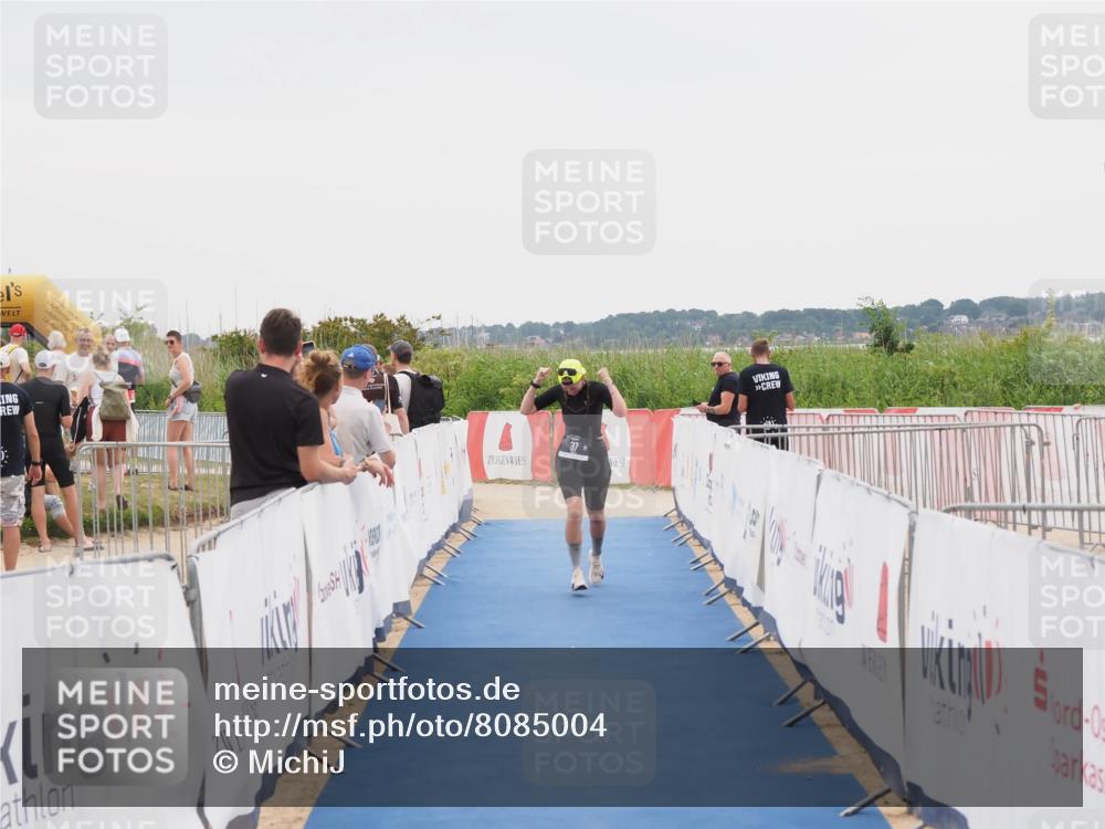 22.06.2025 - Viking Triathlon MichiJ http://msf.ph/oto/8085004 22.06.2025 16:13:13 Ziel 37 meine-sportfotos.de