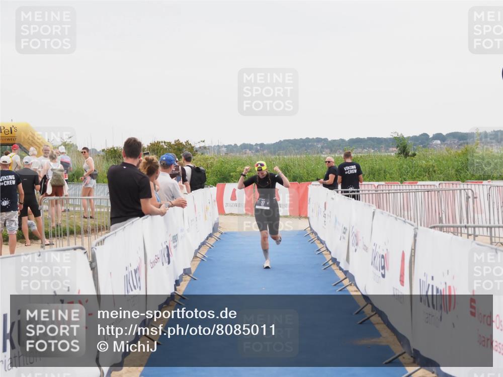 22.06.2025 - Viking Triathlon MichiJ http://msf.ph/oto/8085011 22.06.2025 16:13:13 Ziel 37 meine-sportfotos.de