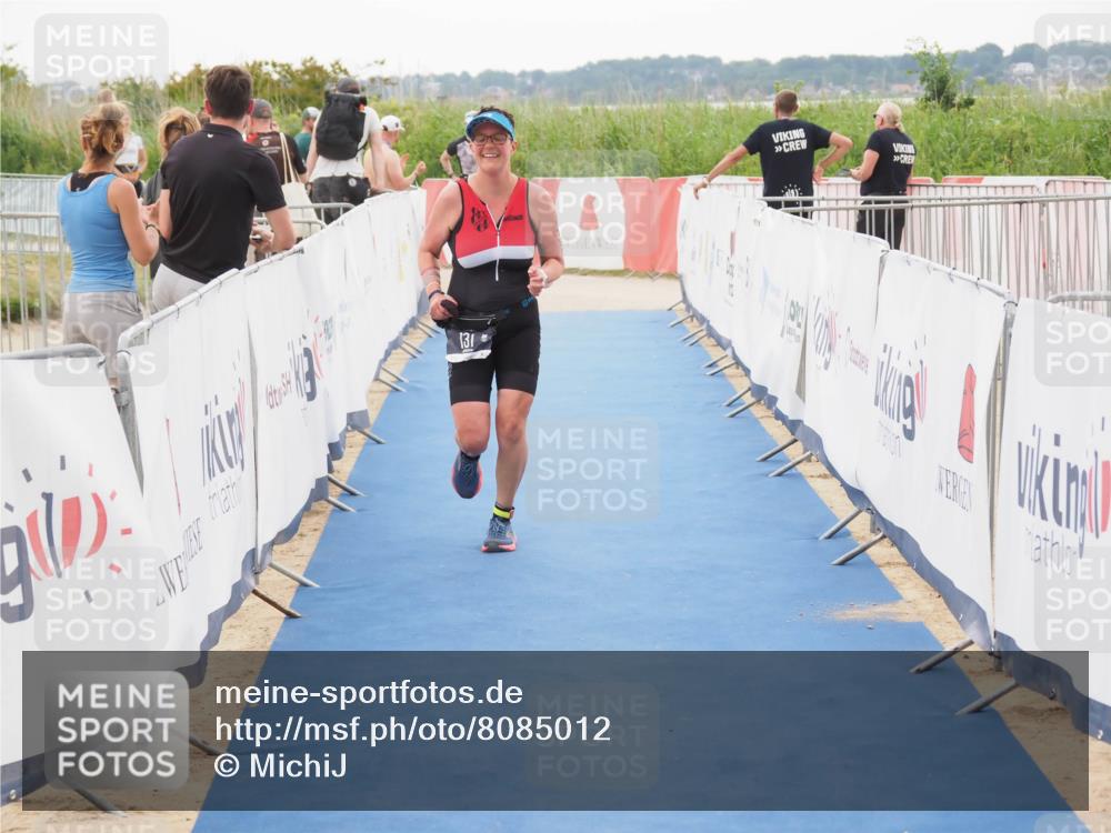 22.06.2025 - Viking Triathlon MichiJ http://msf.ph/oto/8085012 22.06.2025 16:20:24 Ziel 131 meine-sportfotos.de