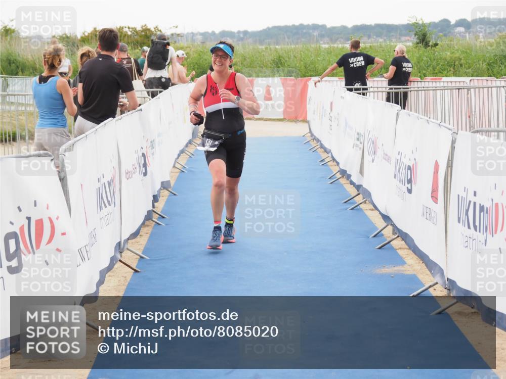 22.06.2025 - Viking Triathlon MichiJ http://msf.ph/oto/8085020 22.06.2025 16:20:25 Ziel 131 meine-sportfotos.de
