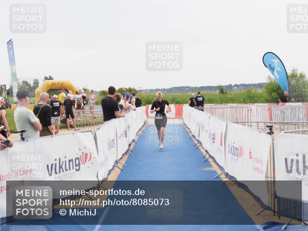 22.06.2025 - Viking Triathlon MichiJ http://msf.ph/oto/8085073 22.06.2025 16:13:14 Ziel 37 meine-sportfotos.de