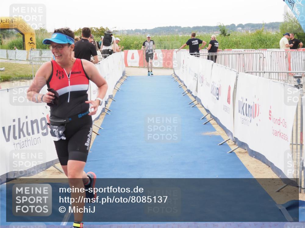 22.06.2025 - Viking Triathlon MichiJ http://msf.ph/oto/8085137 22.06.2025 16:20:26 Ziel 74, 131 meine-sportfotos.de
