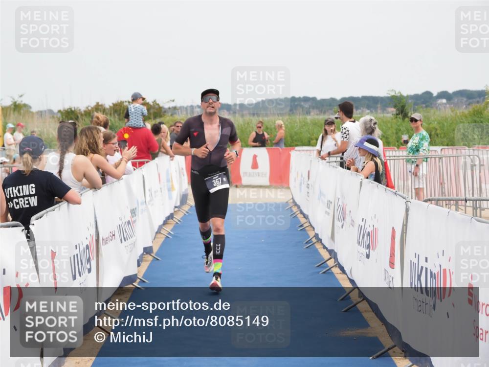 22.06.2025 - Viking Triathlon MichiJ http://msf.ph/oto/8085149 22.06.2025 14:51:38 Ziel 367 meine-sportfotos.de