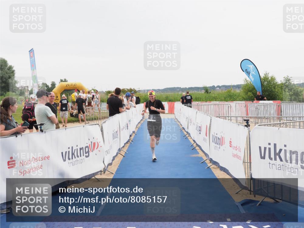 22.06.2025 - Viking Triathlon MichiJ http://msf.ph/oto/8085157 22.06.2025 16:13:15 Ziel 37 meine-sportfotos.de
