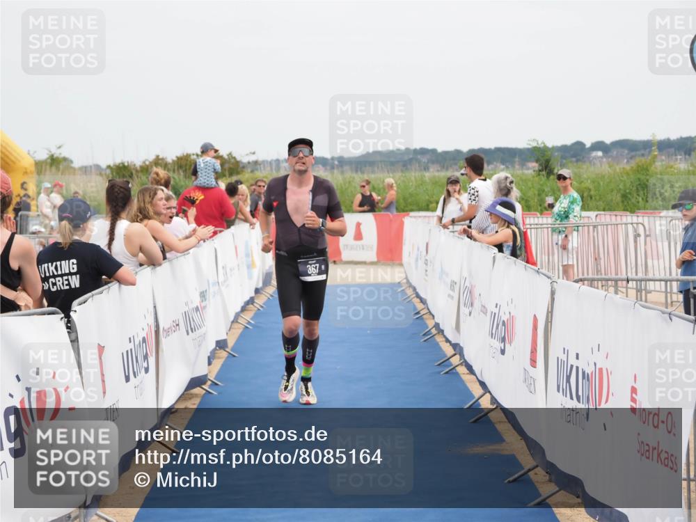 22.06.2025 - Viking Triathlon MichiJ http://msf.ph/oto/8085164 22.06.2025 14:51:38 Ziel 367 meine-sportfotos.de