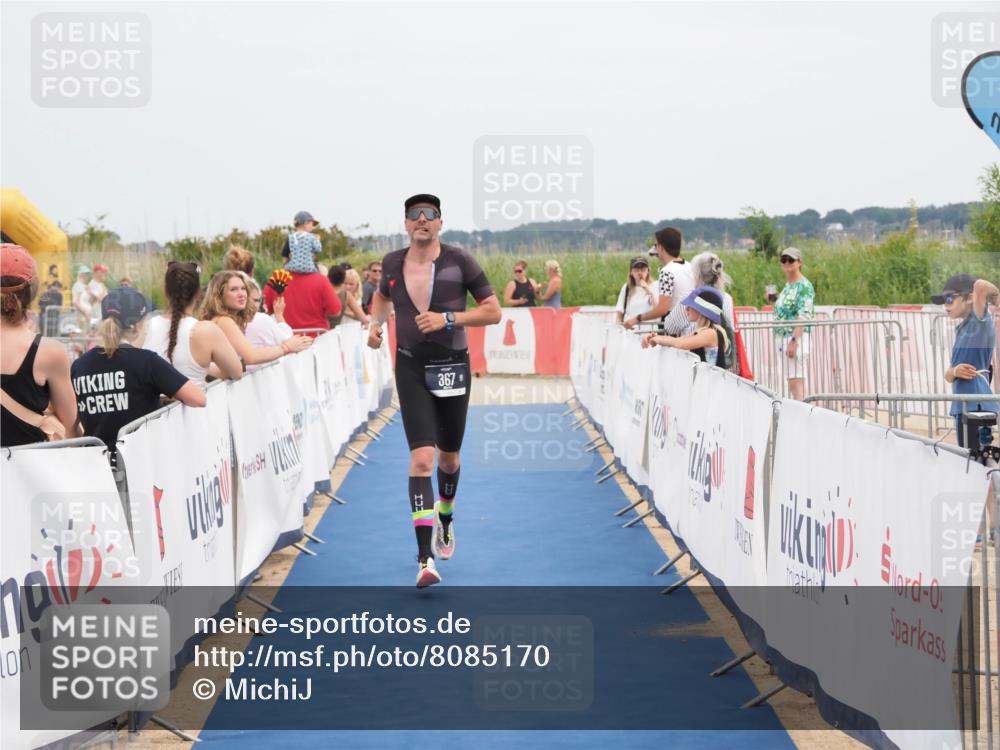 22.06.2025 - Viking Triathlon MichiJ http://msf.ph/oto/8085170 22.06.2025 14:51:38 Ziel 367 meine-sportfotos.de