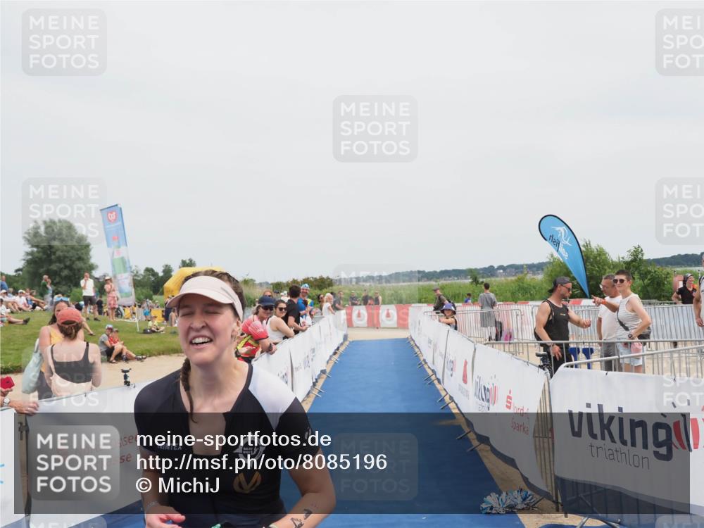 22.06.2025 - Viking Triathlon MichiJ http://msf.ph/oto/8085196 22.06.2025 14:43:36 Ziel 14 meine-sportfotos.de