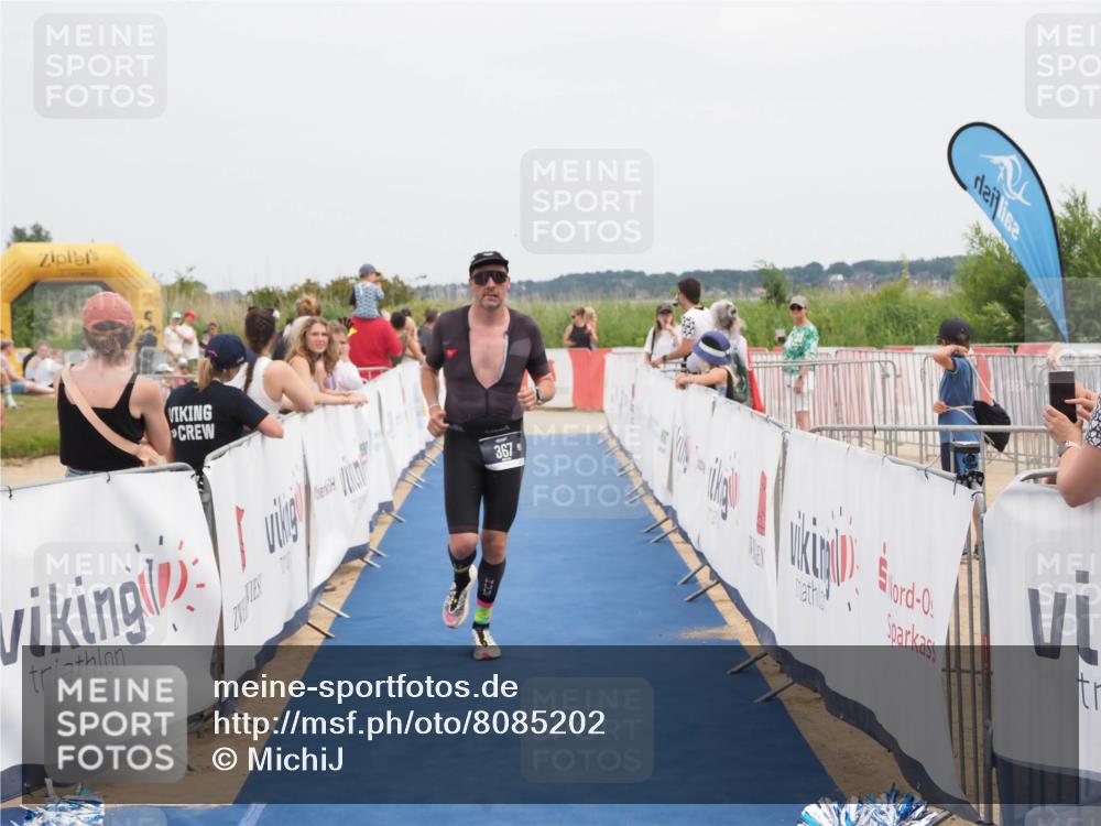 22.06.2025 - Viking Triathlon MichiJ http://msf.ph/oto/8085202 22.06.2025 14:51:39 Ziel 367 meine-sportfotos.de