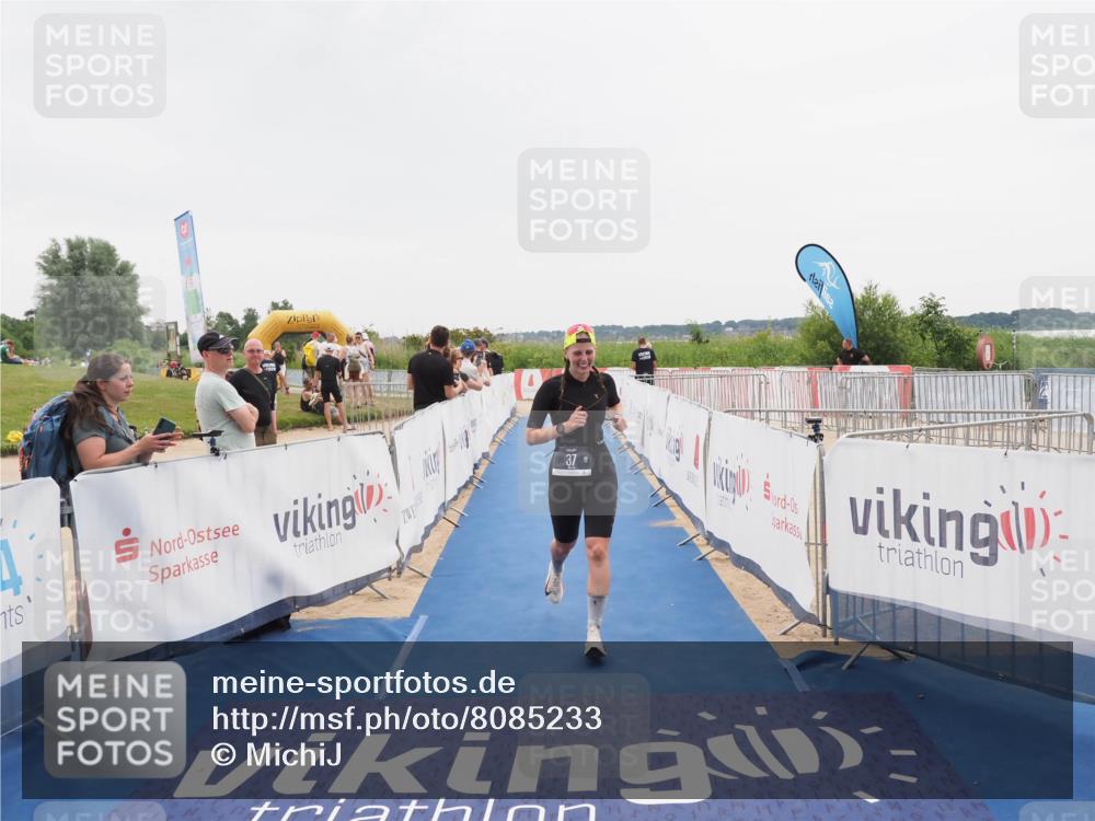 22.06.2025 - Viking Triathlon MichiJ http://msf.ph/oto/8085233 22.06.2025 16:13:16 Ziel 37 meine-sportfotos.de
