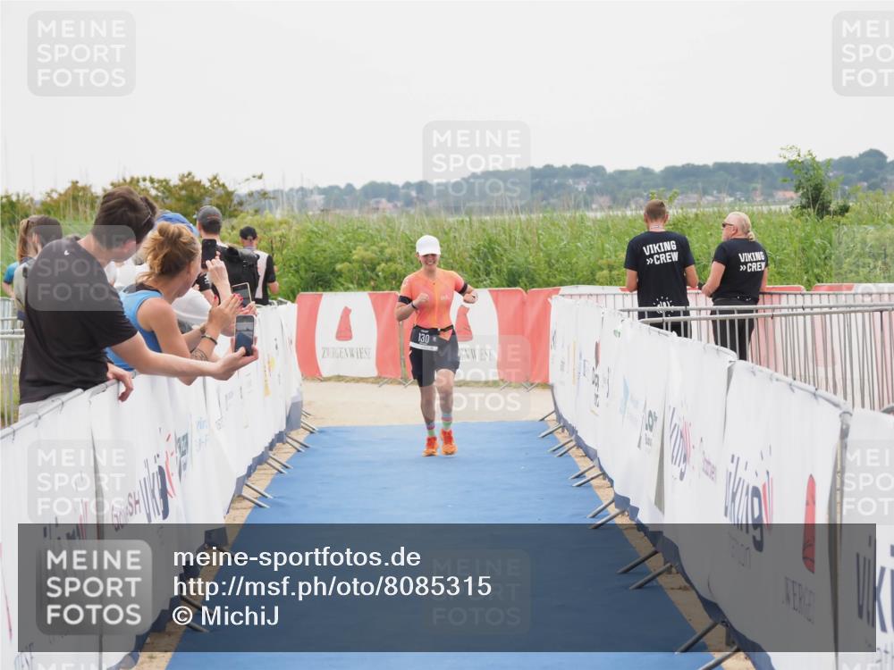 22.06.2025 - Viking Triathlon MichiJ http://msf.ph/oto/8085315 22.06.2025 16:13:25 Ziel 130 meine-sportfotos.de