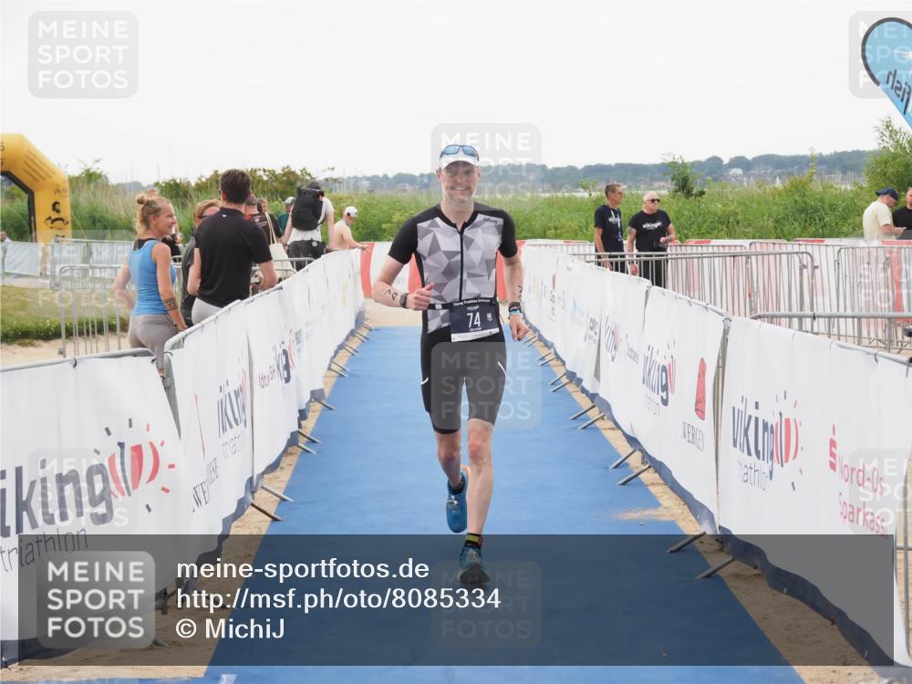 22.06.2025 - Viking Triathlon MichiJ http://msf.ph/oto/8085334 22.06.2025 16:20:32 Ziel 74 meine-sportfotos.de