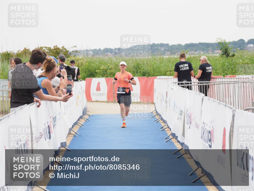 22.06.2025 - Viking Triathlon MichiJ http://msf.ph/oto/8085346 22.06.2025 16:13:26 Ziel 130 meine-sportfotos.de