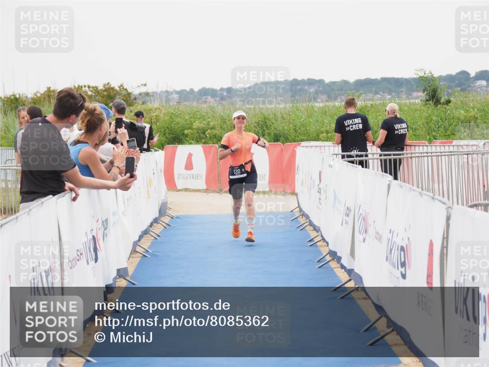 22.06.2025 - Viking Triathlon MichiJ http://msf.ph/oto/8085362 22.06.2025 16:13:26 Ziel 130 meine-sportfotos.de