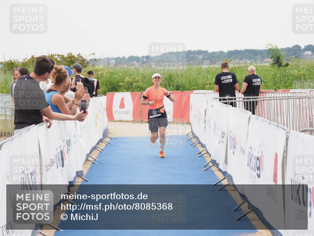 22.06.2025 - Viking Triathlon MichiJ http://msf.ph/oto/8085368 22.06.2025 16:13:26 Ziel 130 meine-sportfotos.de