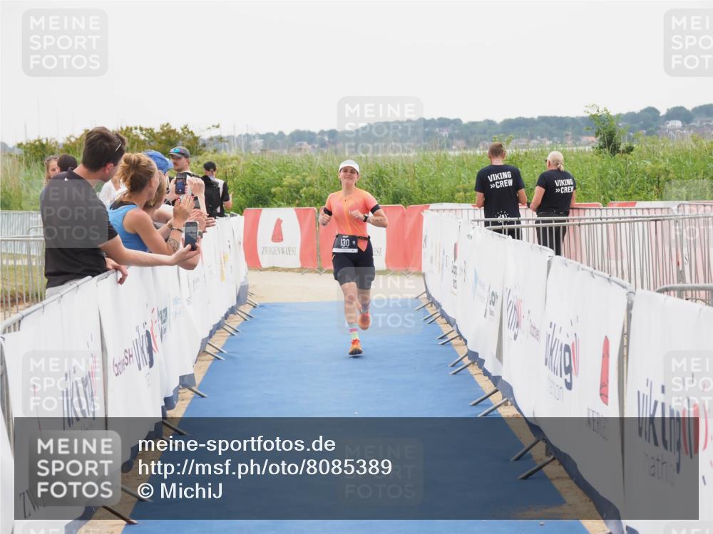 22.06.2025 - Viking Triathlon MichiJ http://msf.ph/oto/8085389 22.06.2025 16:13:27 Ziel 130 meine-sportfotos.de