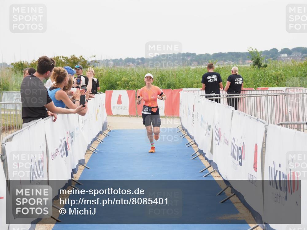 22.06.2025 - Viking Triathlon MichiJ http://msf.ph/oto/8085401 22.06.2025 16:13:27 Ziel 130 meine-sportfotos.de