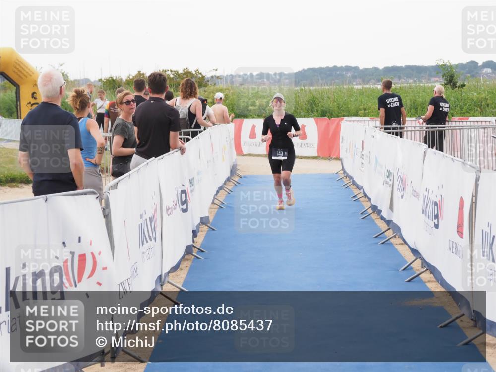 22.06.2025 - Viking Triathlon MichiJ http://msf.ph/oto/8085437 22.06.2025 16:21:25 Ziel 143 meine-sportfotos.de