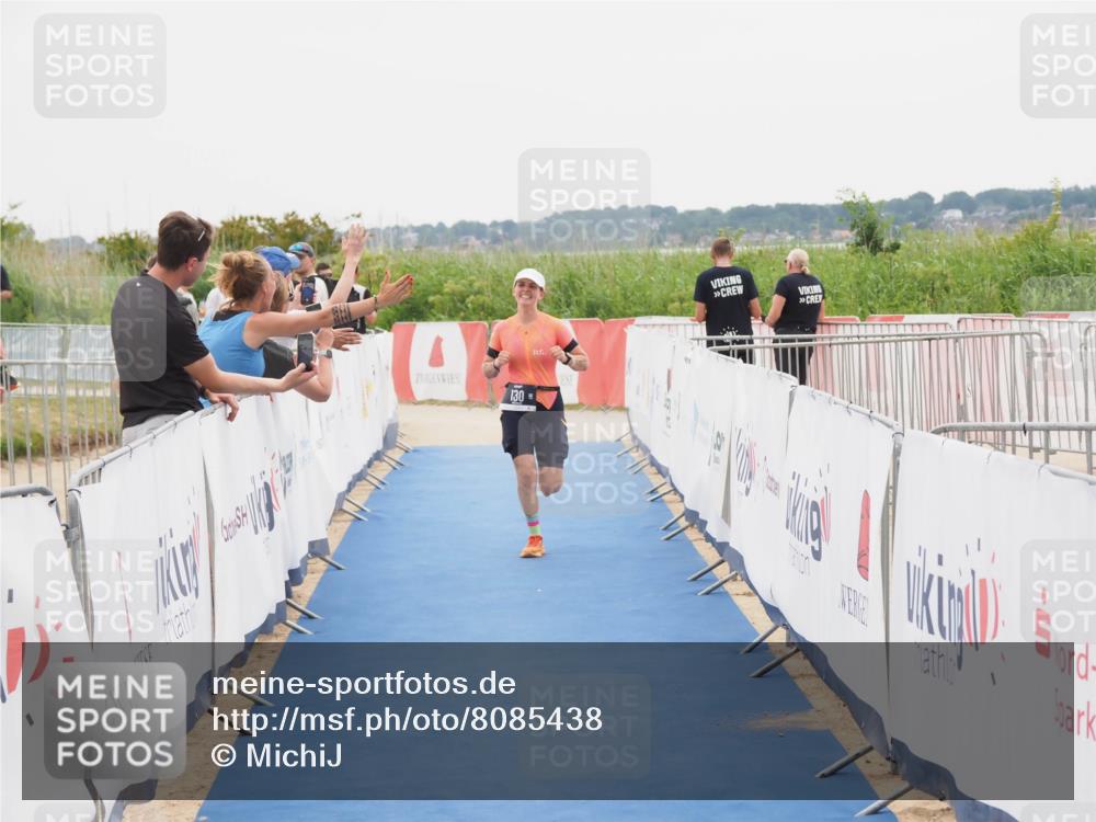 22.06.2025 - Viking Triathlon MichiJ http://msf.ph/oto/8085438 22.06.2025 16:13:27 Ziel 130 meine-sportfotos.de