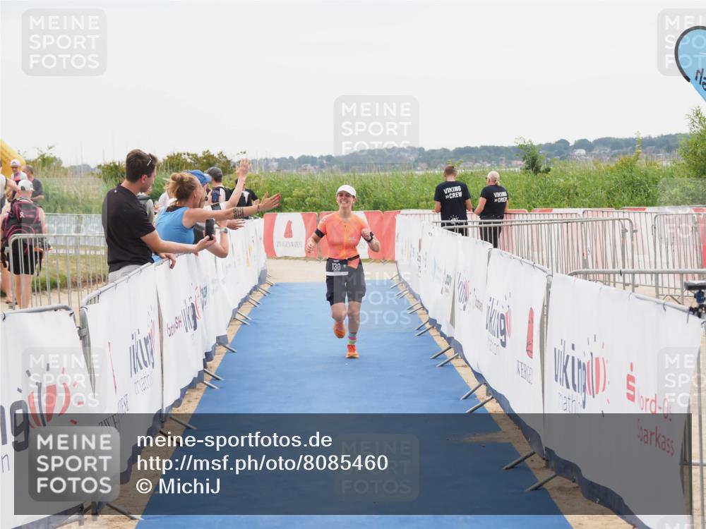 22.06.2025 - Viking Triathlon MichiJ http://msf.ph/oto/8085460 22.06.2025 16:13:28 Ziel 130 meine-sportfotos.de